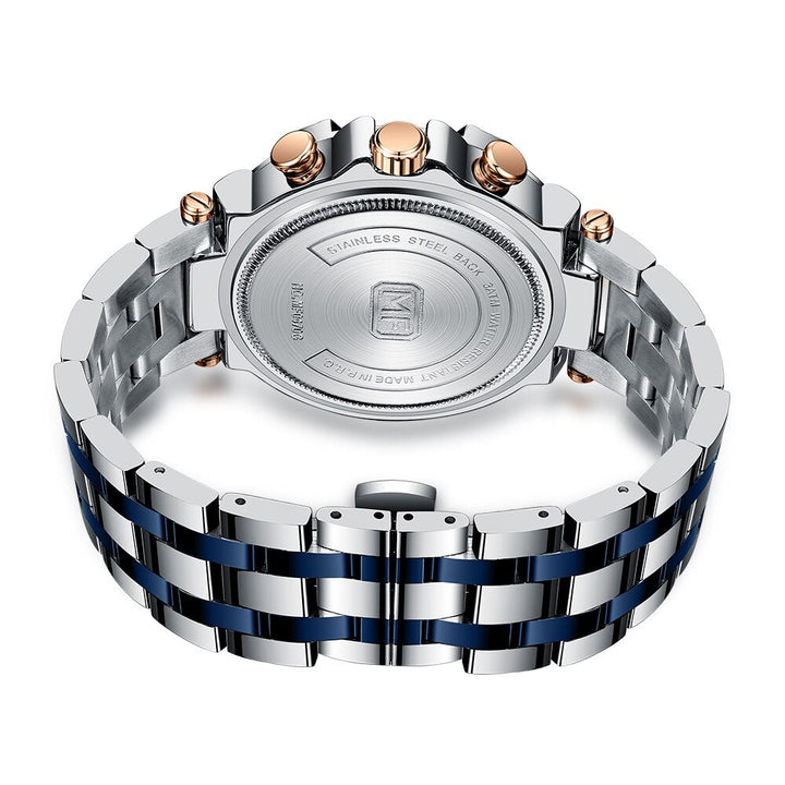Men's modern stainless steel wristwatch for any occasion-The Yellow Prime