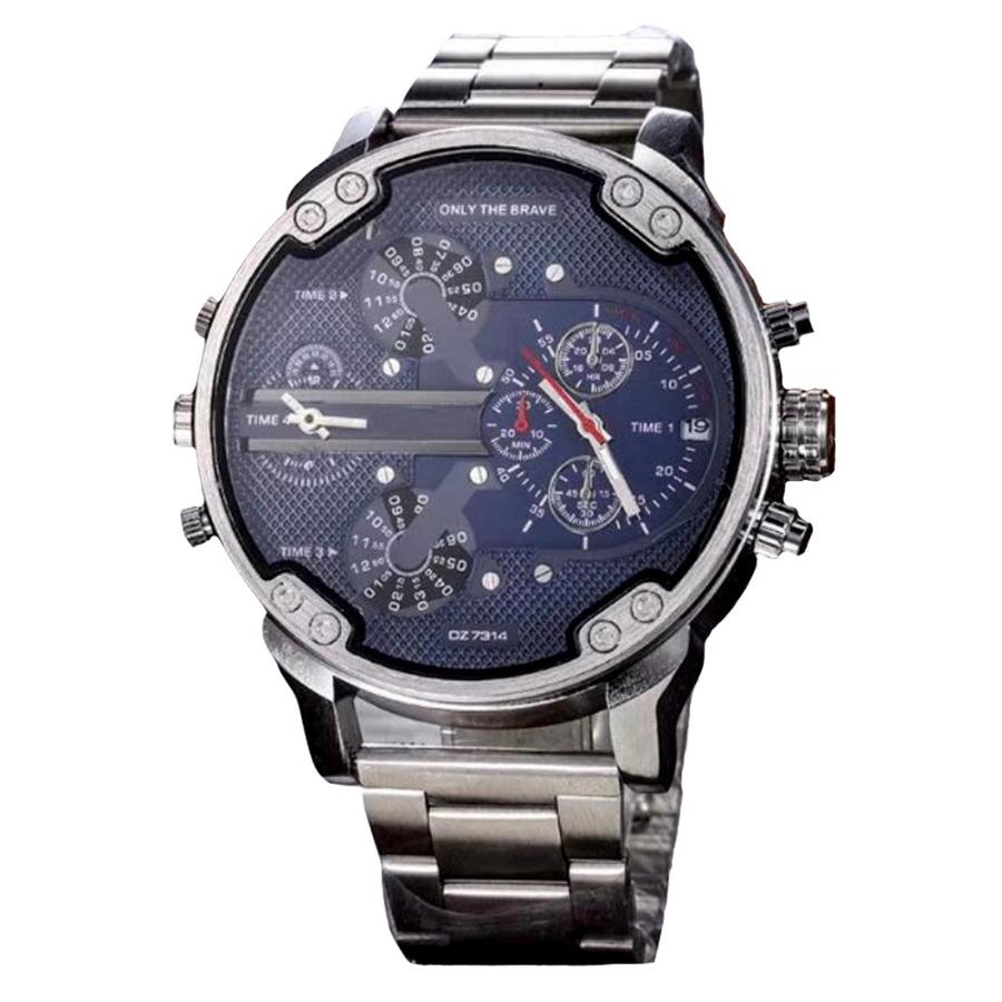Men's sleek chronograph watch – sophisticated stainless steel design-The Yellow Prime