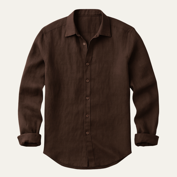 Men's Stylish Vintage-Inspired Long Sleeve Classic Shirt