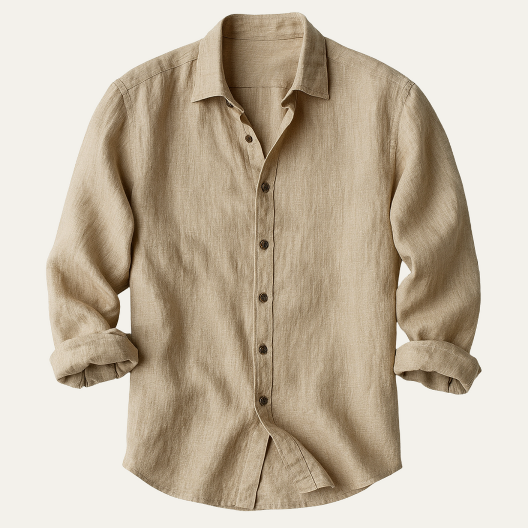 Men's Stylish Vintage-Inspired Long Sleeve Classic Shirt