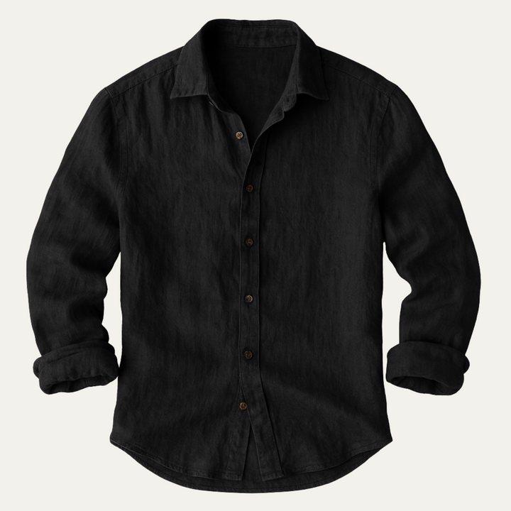 Men's Stylish Vintage-Inspired Long Sleeve Classic Shirt