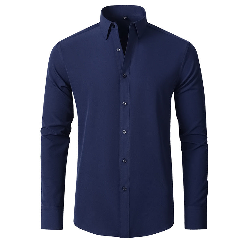 Men's Slim Fit Modern Stretch Dress Shirt – Comfortable Style