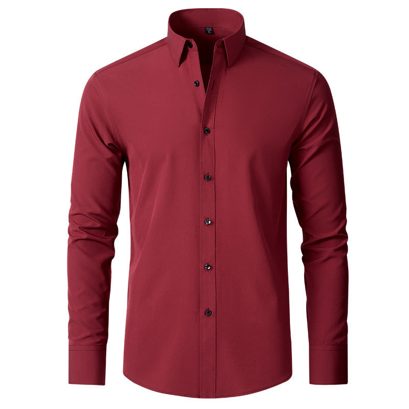 Men's Slim Fit Modern Stretch Dress Shirt – Comfortable Style