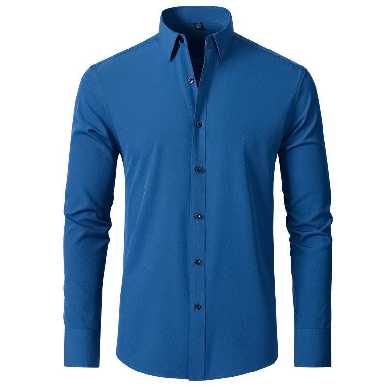 Men's Slim Fit Modern Stretch Dress Shirt – Comfortable Style