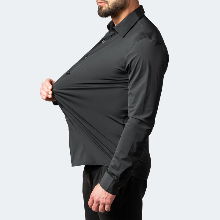 Men's Slim Fit Modern Stretch Dress Shirt – Comfortable Style