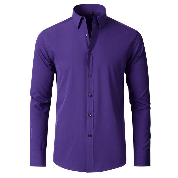 Men's Slim Fit Modern Stretch Dress Shirt – Comfortable Style