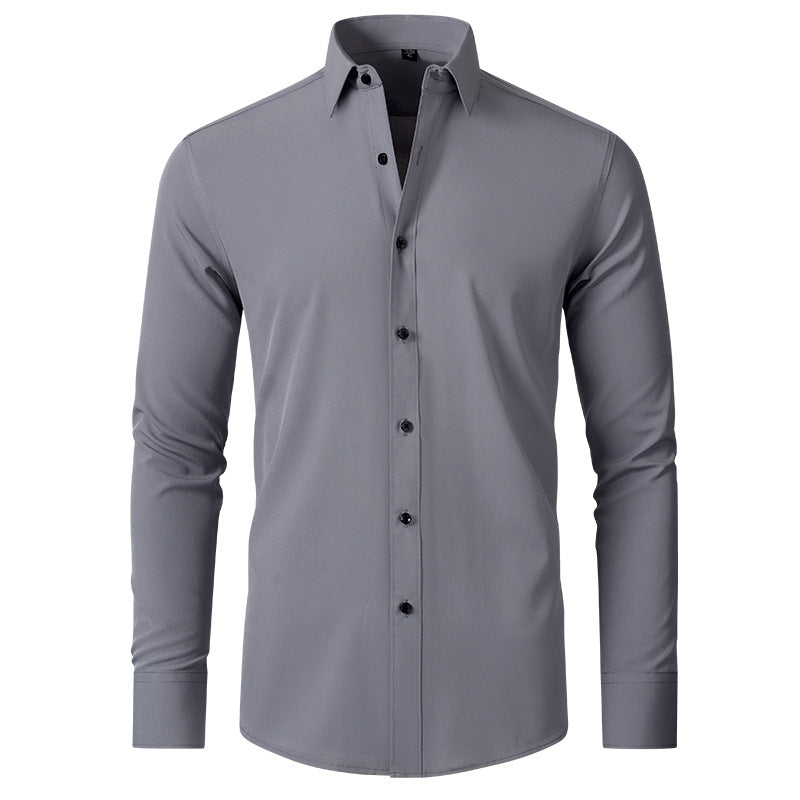 Men's Slim Fit Modern Stretch Dress Shirt – Comfortable Style