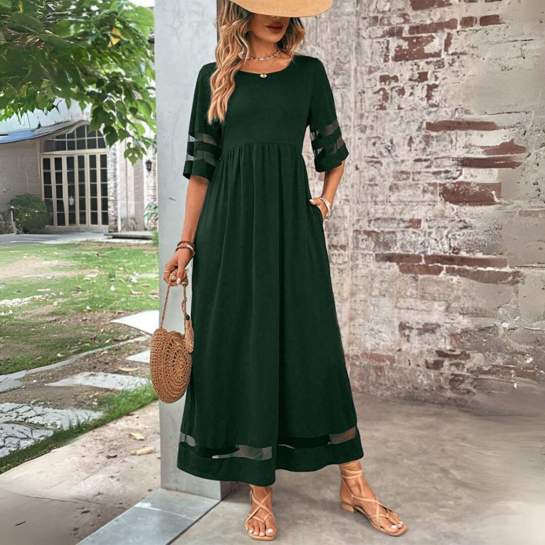 Trixie | Women's Chic Elegant Maxi Dress-The Yellow Prime