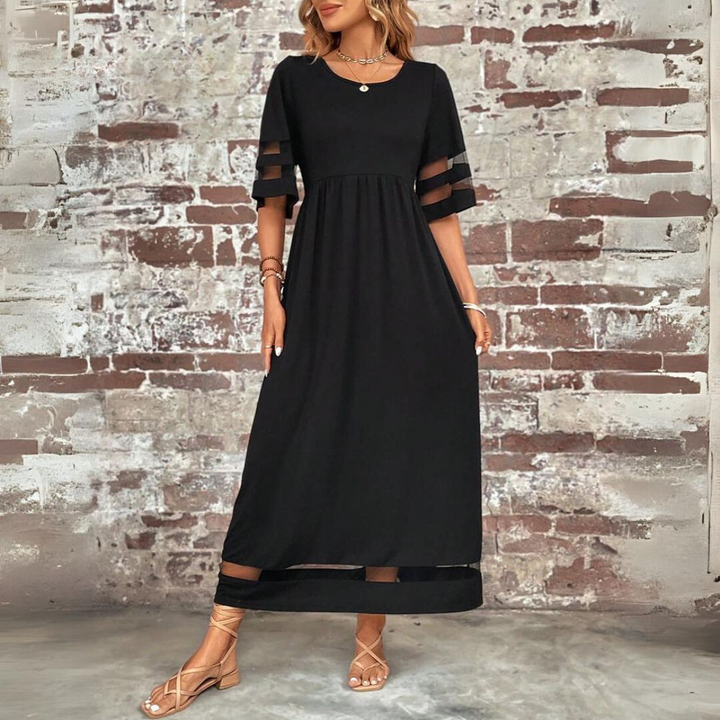 Trixie | Women's Chic Elegant Maxi Dress-The Yellow Prime