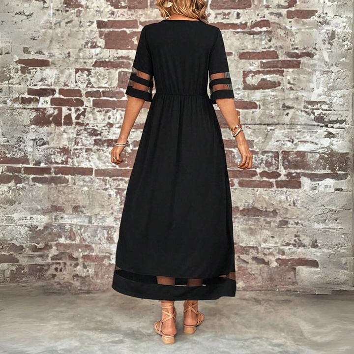 Trixie | Women's Chic Elegant Maxi Dress-The Yellow Prime