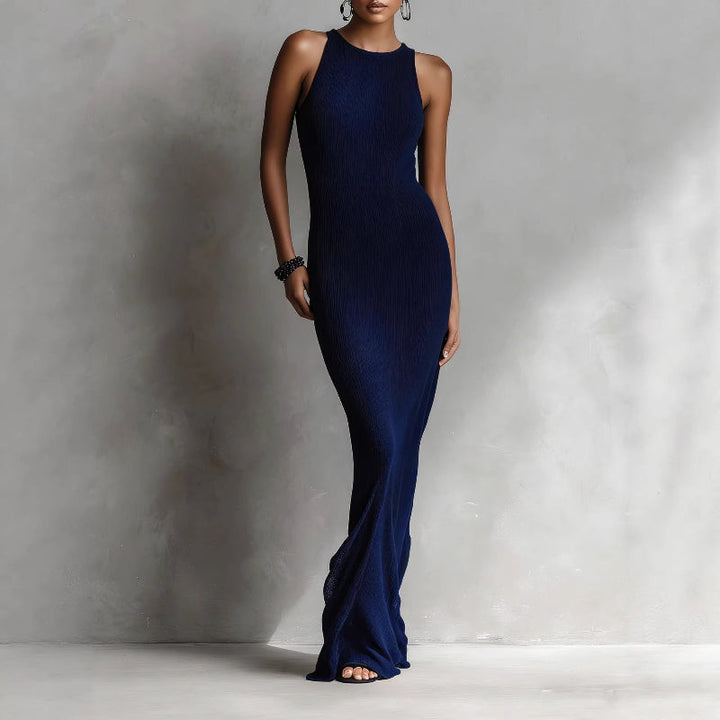 Vale | Emma | Sleeveless Maxi Dress for Women-The Yellow Prime