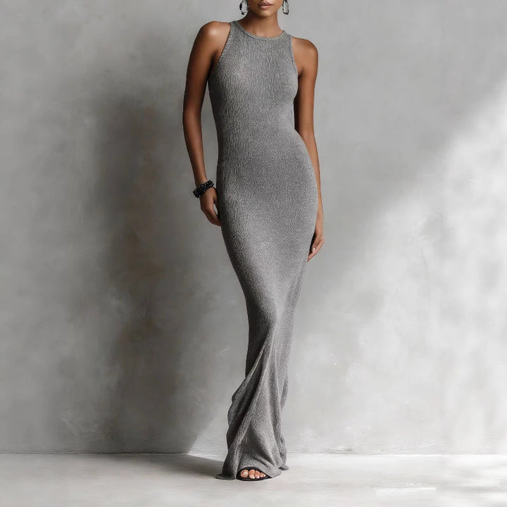 Vale | Emma | Sleeveless Maxi Dress for Women-The Yellow Prime