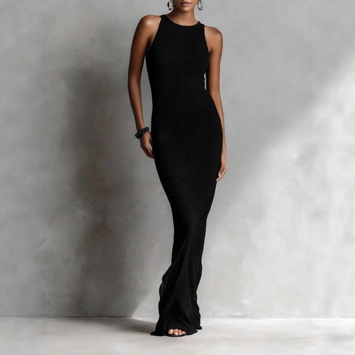 Vale | Emma | Sleeveless Maxi Dress for Women-The Yellow Prime