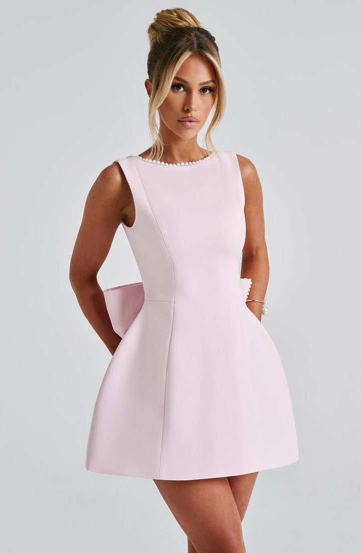 Veronica | Women's Elegant Structured Wedding Guest Dress-The Yellow Prime