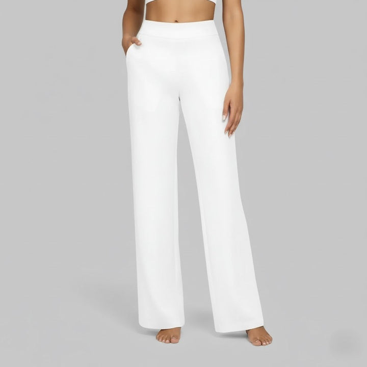 Carmelle | Women's Soft Flexible Stretch Pants-The Yellow Prime