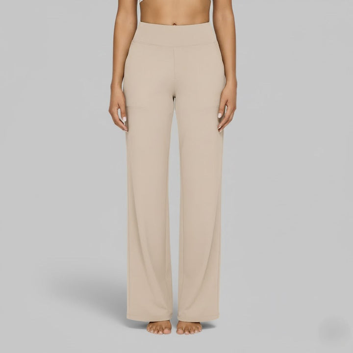 Carmelle | Women's Soft Flexible Stretch Pants-The Yellow Prime
