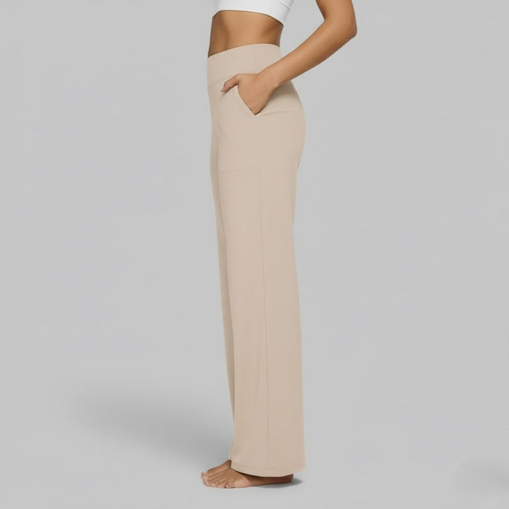 Carmelle | Women's Soft Flexible Stretch Pants-The Yellow Prime