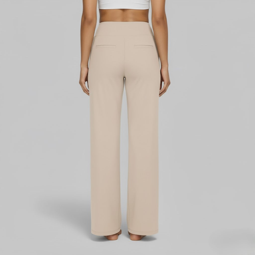 Carmelle | Women's Soft Flexible Stretch Pants-The Yellow Prime