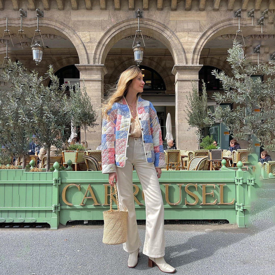 Maya | Women's Elegant Sparkling Spring Coat