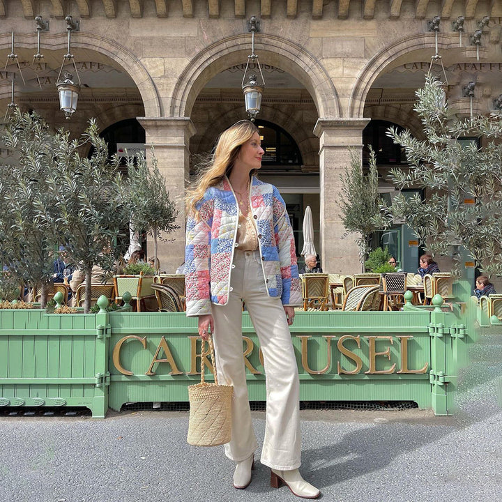 Maya | Women's Elegant Sparkling Spring Coat
