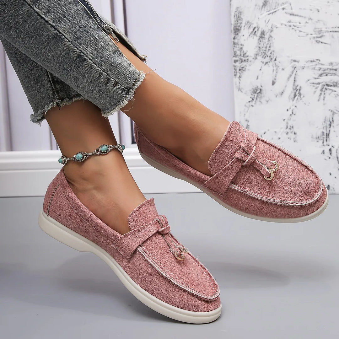 Leah | Women's Stylish Leather Loafers-The Yellow Prime