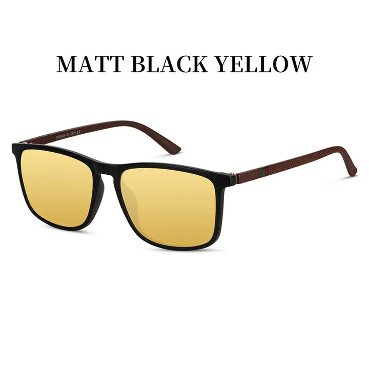 Night Driving Sunglasses with Anti-Glare Yellow Lens UV400 Protection-The Yellow Prime