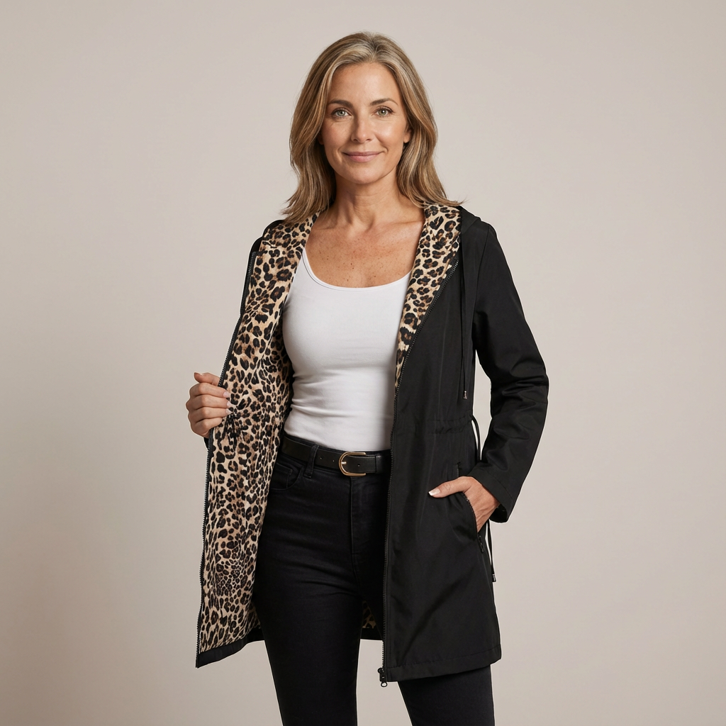 Nikkie | Women's Reversible Hooded Coat-The Yellow Prime