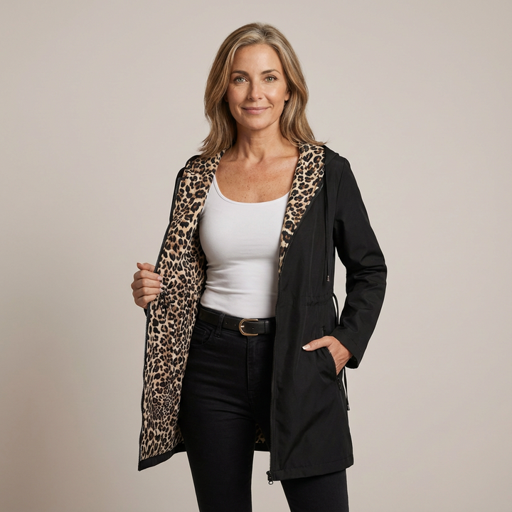 Nikkie | Women's Reversible Hooded Coat-The Yellow Prime