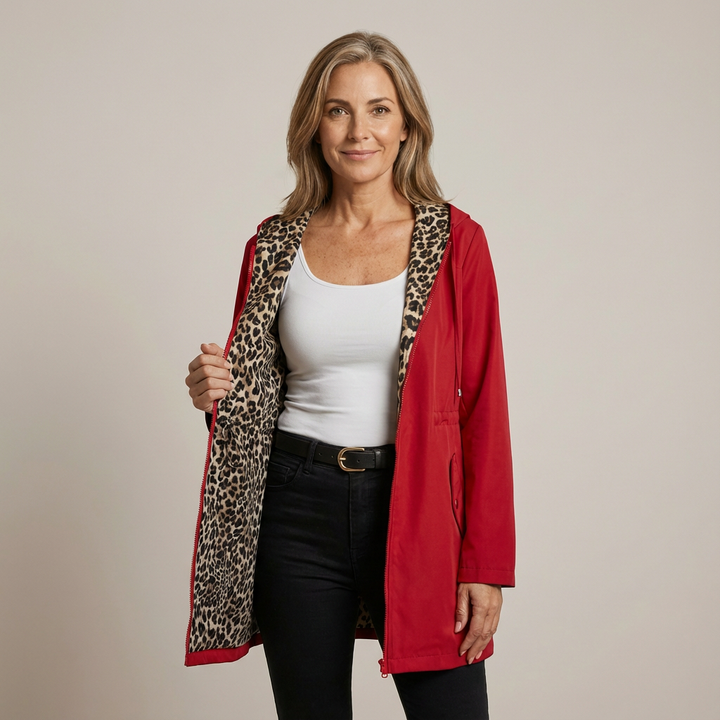 Nikkie | Women's Reversible Hooded Coat-The Yellow Prime