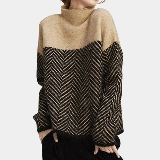 Nina | Women's Stylish Knitted Sweater-The Yellow Prime