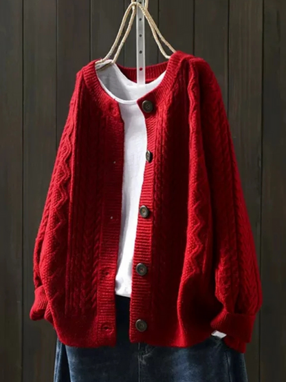 Noele | Women's Knitted Cardigan-The Yellow Prime