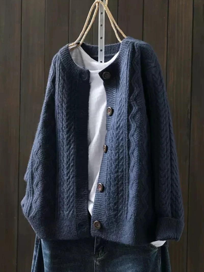 Noele | Women's Knitted Cardigan-The Yellow Prime