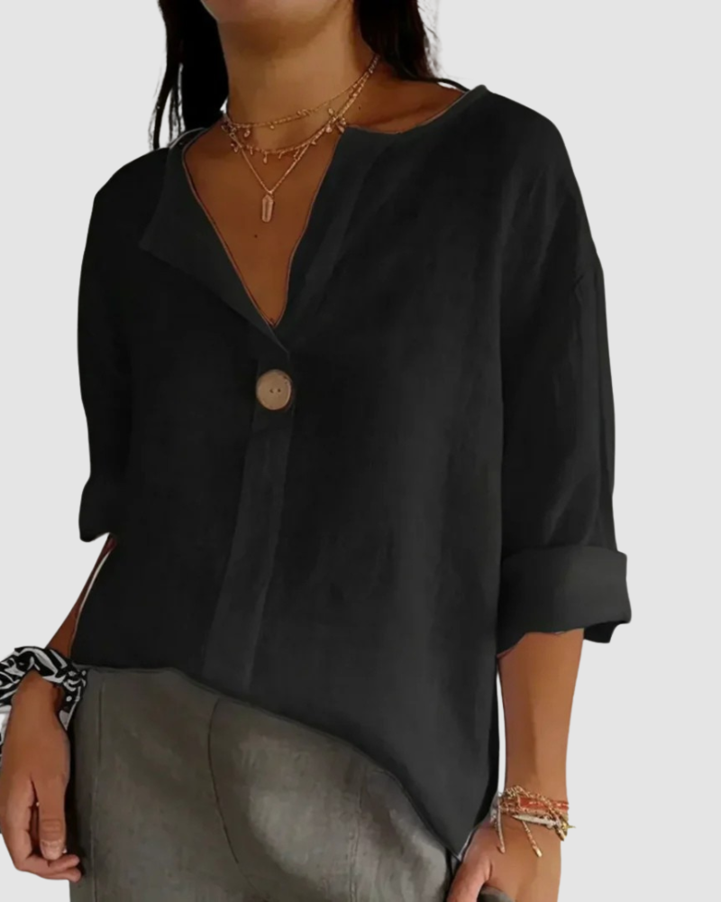 Nona | Women's Classic Blouse-The Yellow Prime