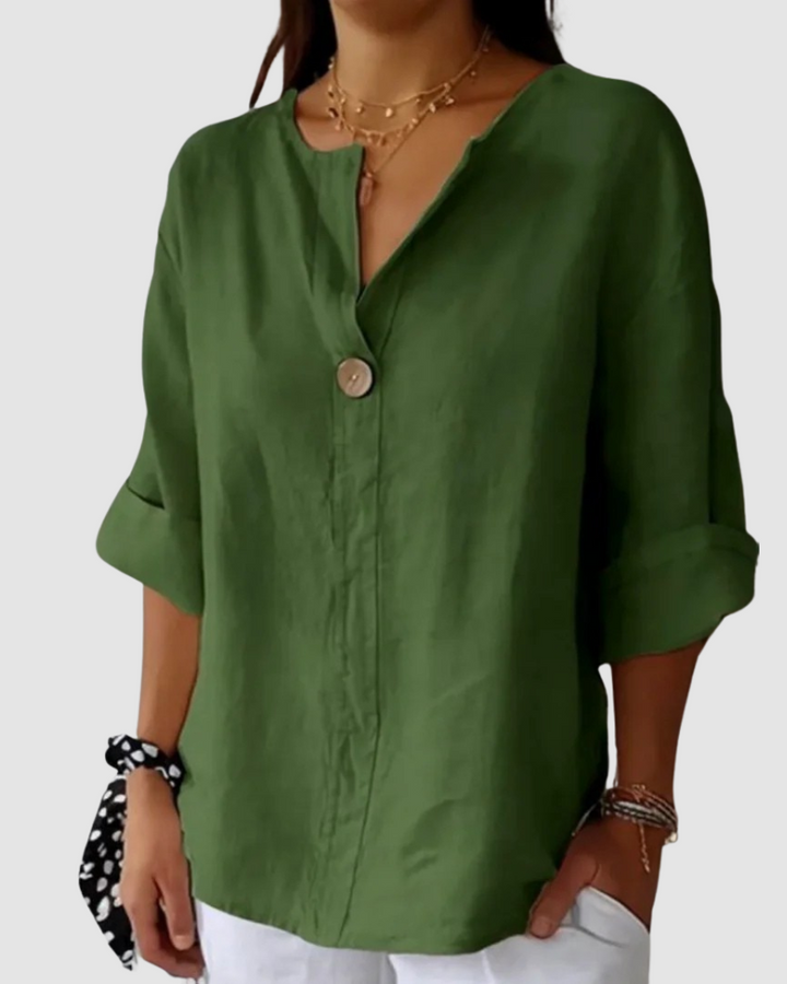 Nona | Women's Classic Blouse-The Yellow Prime