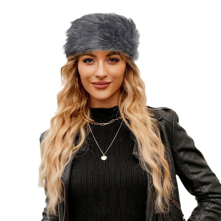 Women's Cozy Fleece Hat with Stylish Design-The Yellow Prime