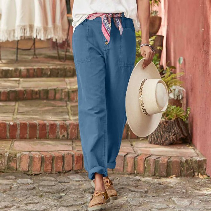 Jiselle | Women's Comfortable Casual Pants-The Yellow Prime