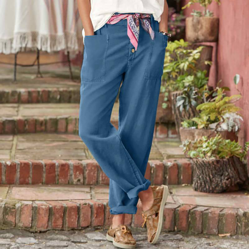 Jiselle | Women's Comfortable Casual Pants-The Yellow Prime