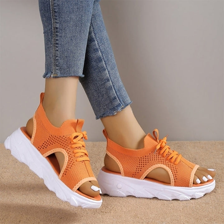 Clarice | Women's Luxurious Breathable Platform Sandals-The Yellow Prime