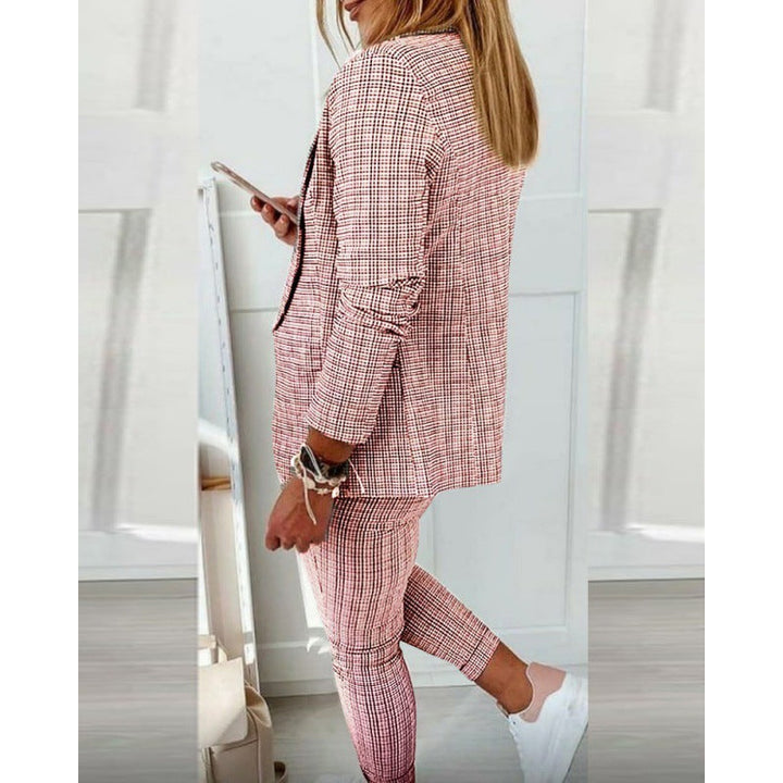 Women's Blazer and Pants Set for Stylish Office Wear-The Yellow Prime