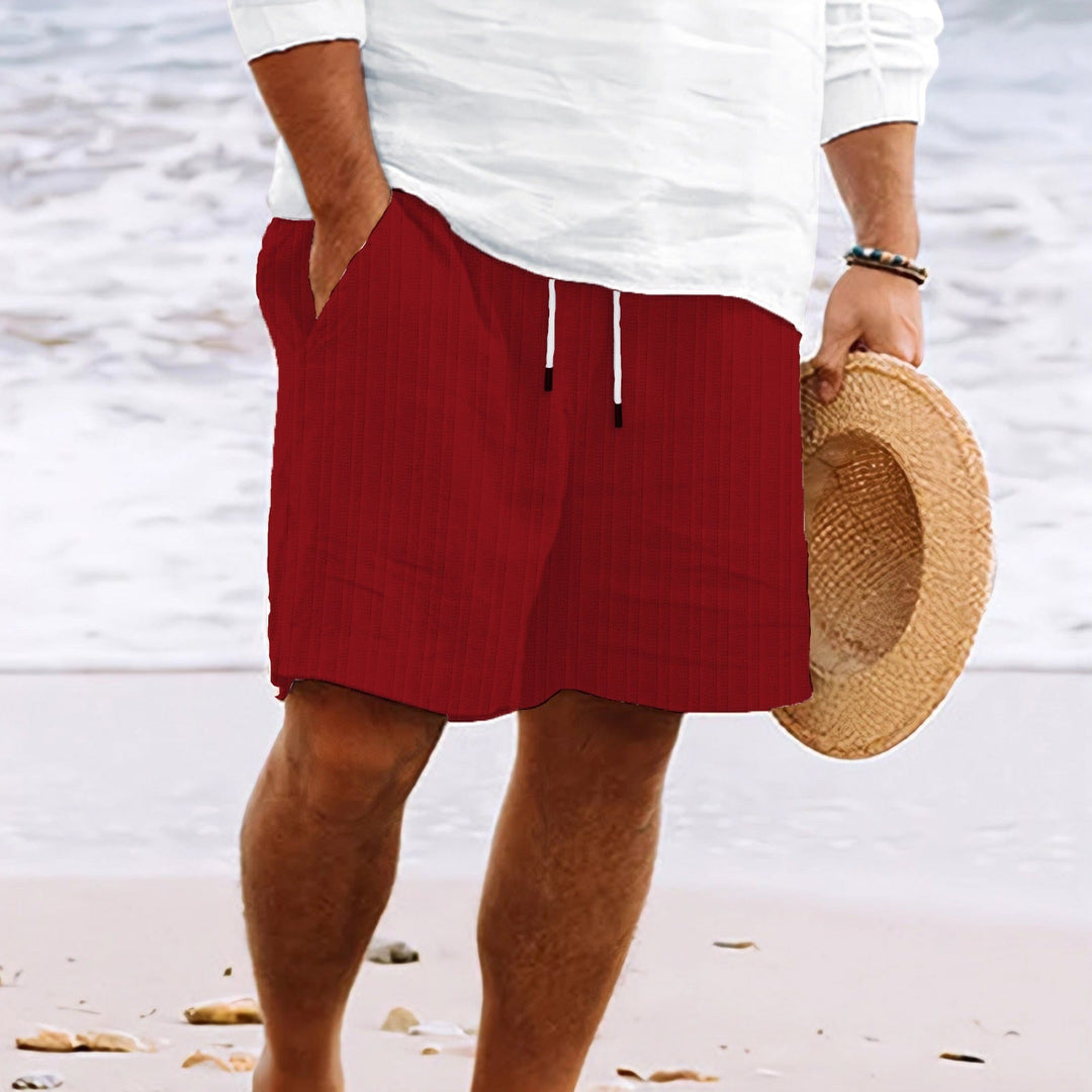 Dario | Men's Casual Striped Summer Shorts