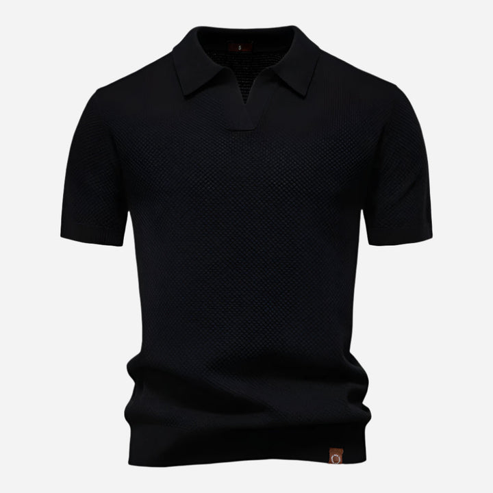 Marcus | Men's Short Sleeve Casual Knit Shirt