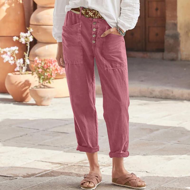 Jiselle | Women's Comfortable Casual Pants-The Yellow Prime