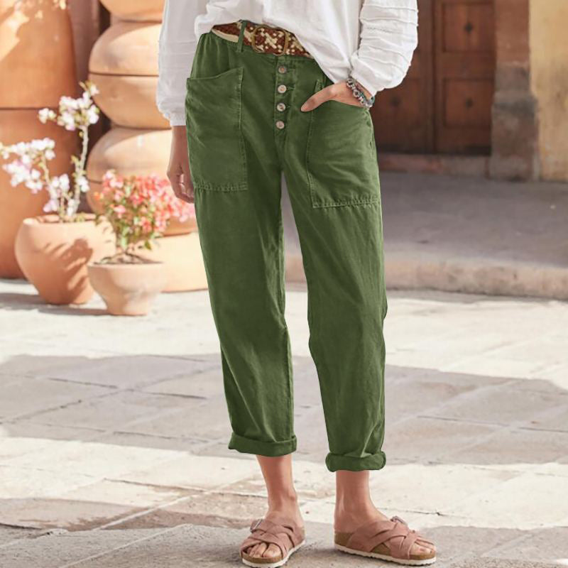 Jiselle | Women's Comfortable Casual Pants-The Yellow Prime