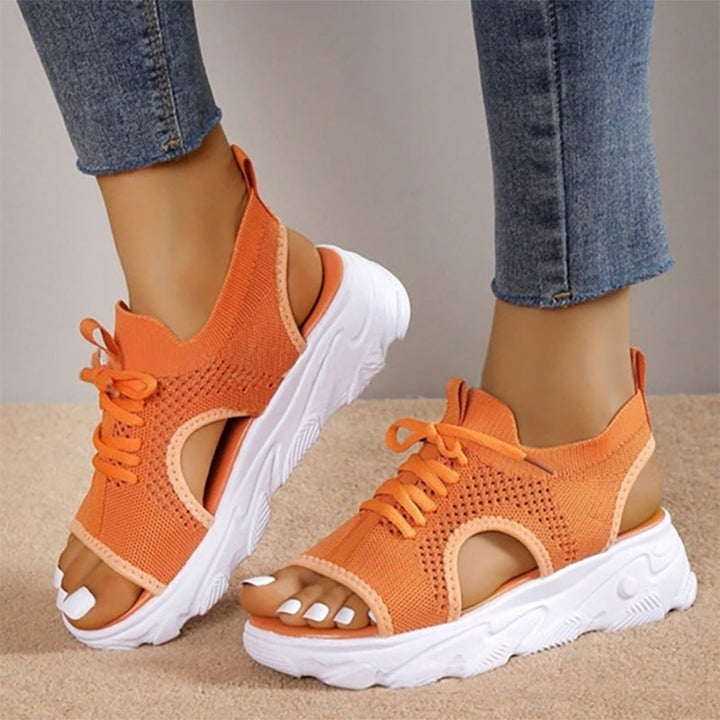 Clarice | Women's Luxurious Breathable Platform Sandals-The Yellow Prime