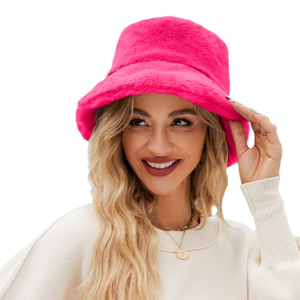 Women's Plush Cuddle Hat-The Yellow Prime