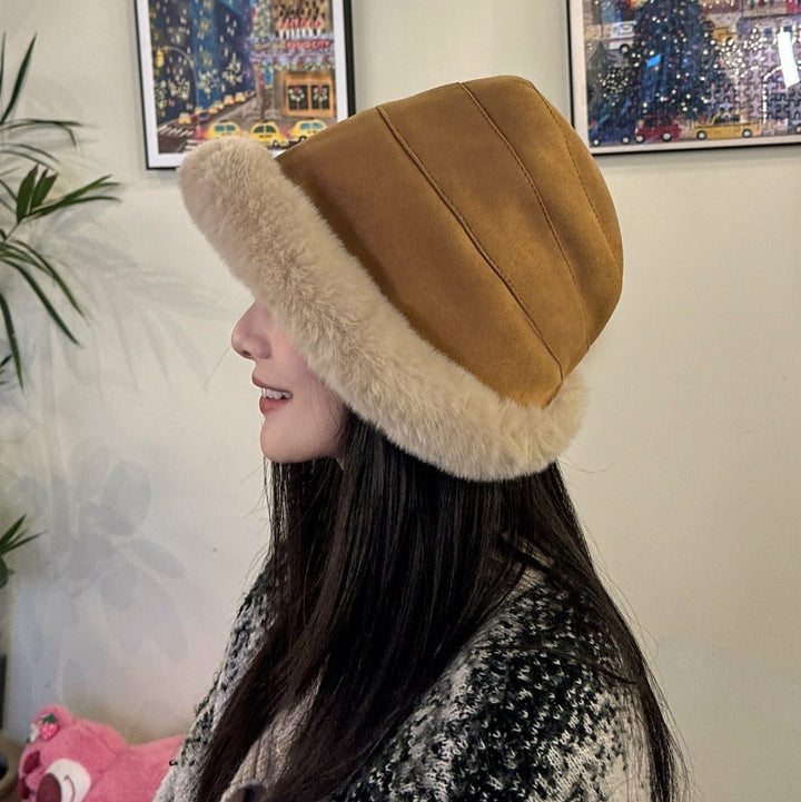 Women's Cozy and Elegant Fur Hat-The Yellow Prime