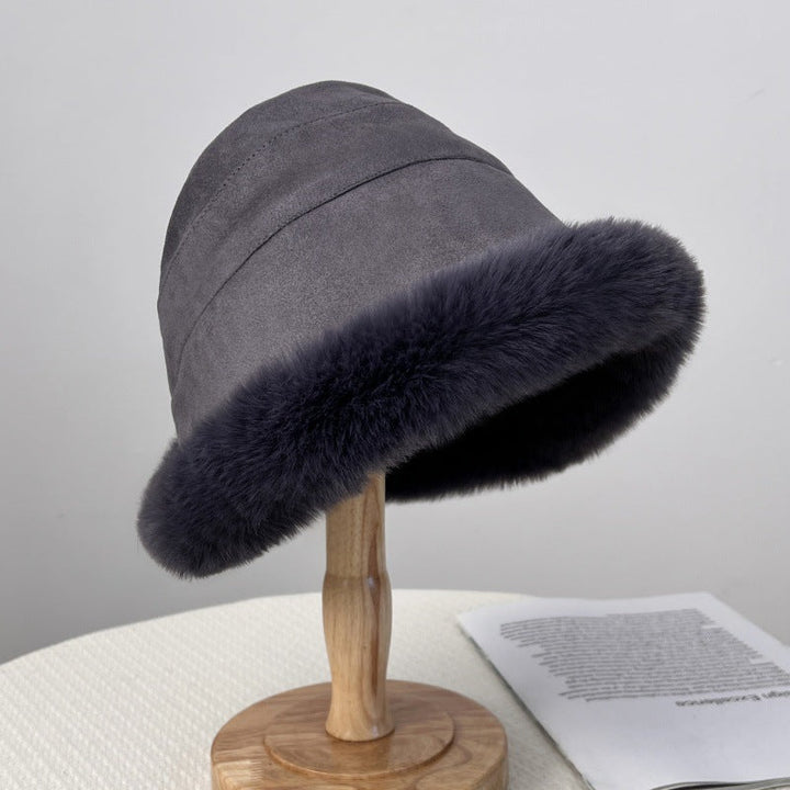 Women's Cozy and Elegant Fur Hat-The Yellow Prime