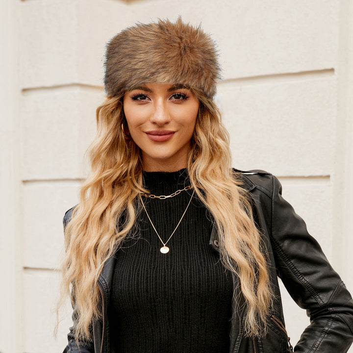 Women's Cozy Fleece Hat with Stylish Design-The Yellow Prime