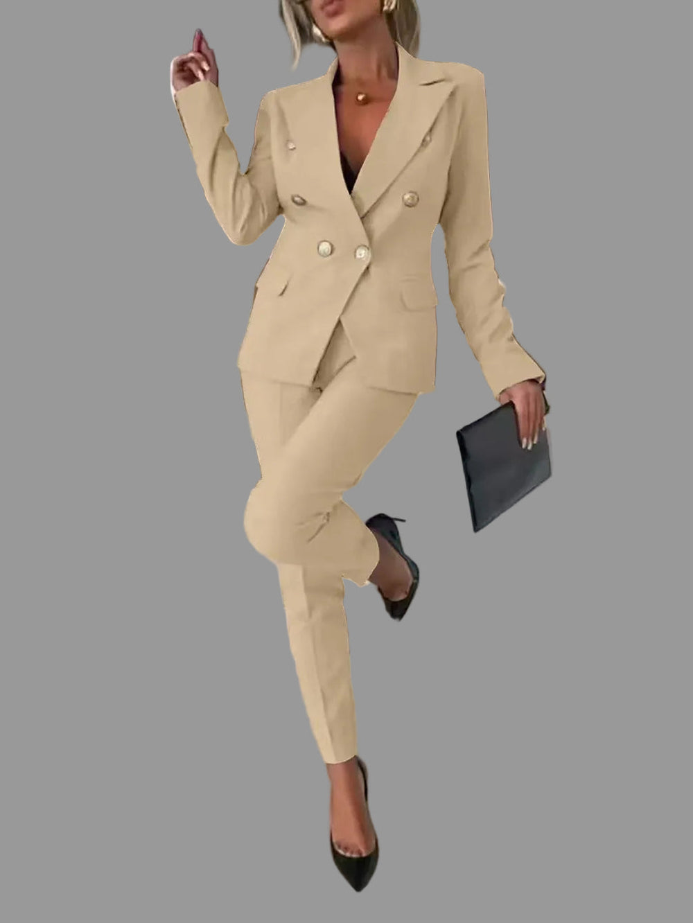 Women's Stylish Suit Set-The Yellow Prime