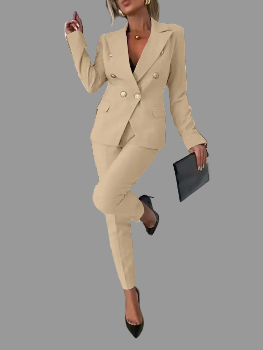 Women's Stylish Suit Set-The Yellow Prime